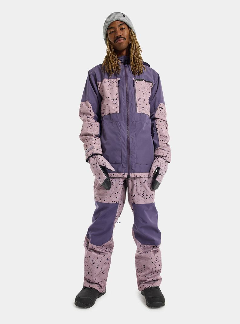 Veste Snowboard Burton Frostner 2L  Violette Homme | CPK-7751958