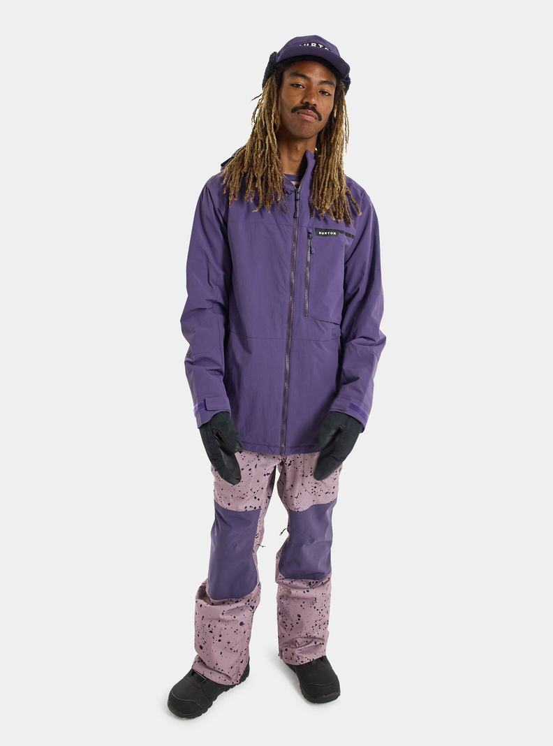 Veste Snowboard Burton Peasy 2L  Violette Homme | UUH-2360421