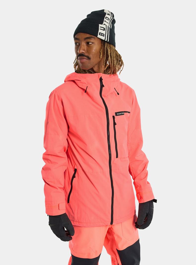 Veste Snowboard Burton Peasy 2L  Orange Homme | UTI-1963006