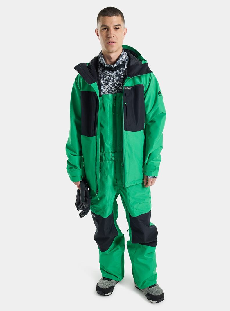 Veste Snowboard Burton Pillowline GORE?TEX 2L  Vert Noir Homme | CLL-8205833