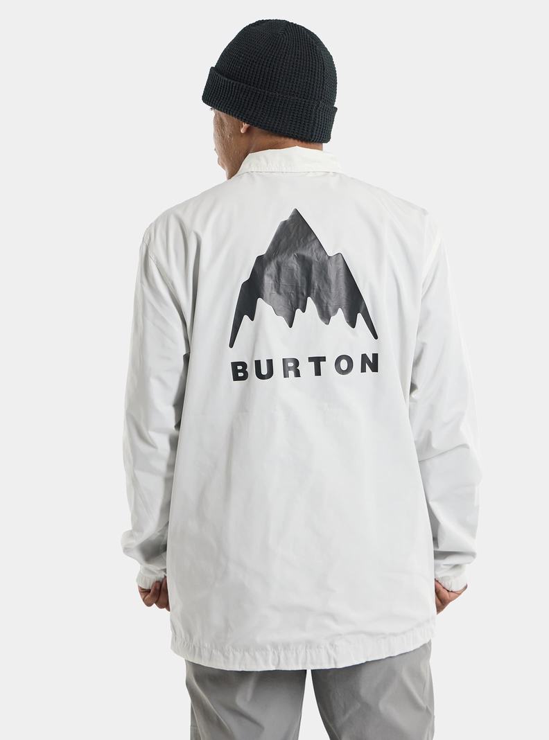 Veste Snowboard Burton Coaches  Blanche Homme | NUN-7361014