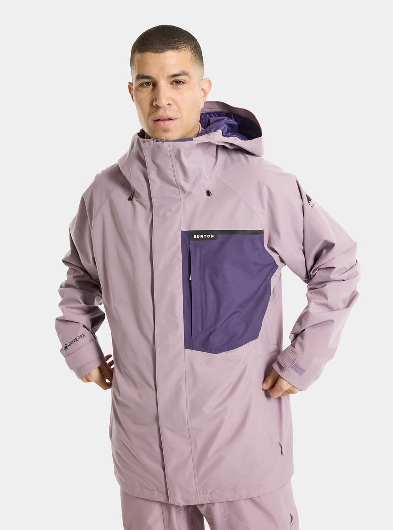 Veste Snowboard Burton Powline GORE-TEX 2L  Violette Homme | JVT-0945993