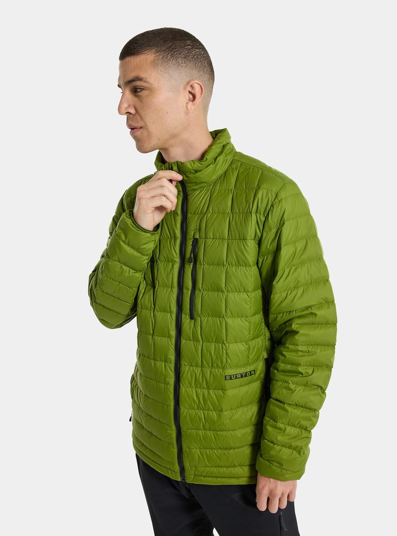 Veste Snowboard Burton Mid-Heat Down  Vert Homme | AOA-5471677