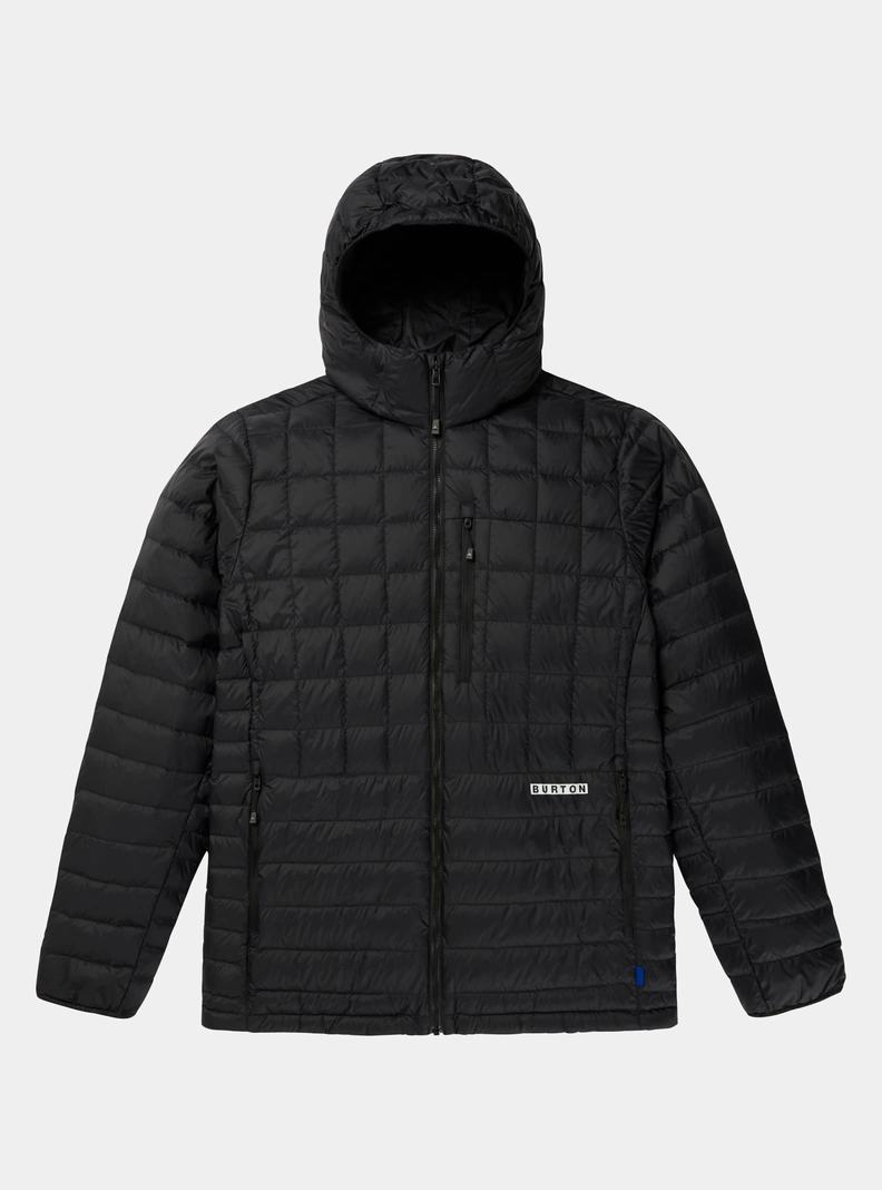 Veste Snowboard Burton Mid-Heat Encapuchonné Down Insulated  Noir Homme | SID-9580976