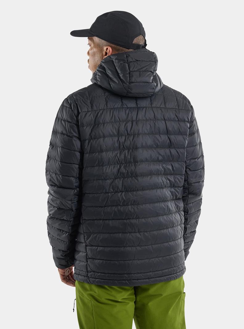 Veste Snowboard Burton Mid-Heat Encapuchonné Down Insulated  Noir Homme | SID-9580976