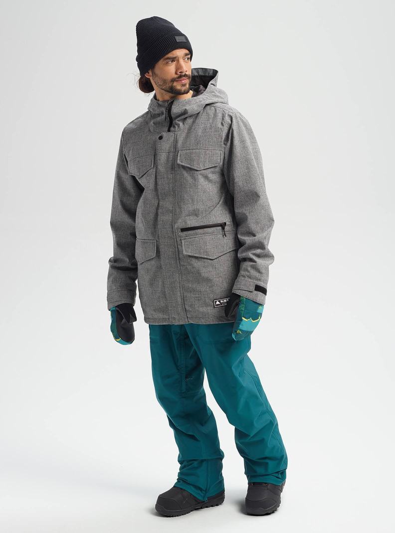 Veste Snowboard Burton Covert 2L  Grise Homme | ZGH-5454940