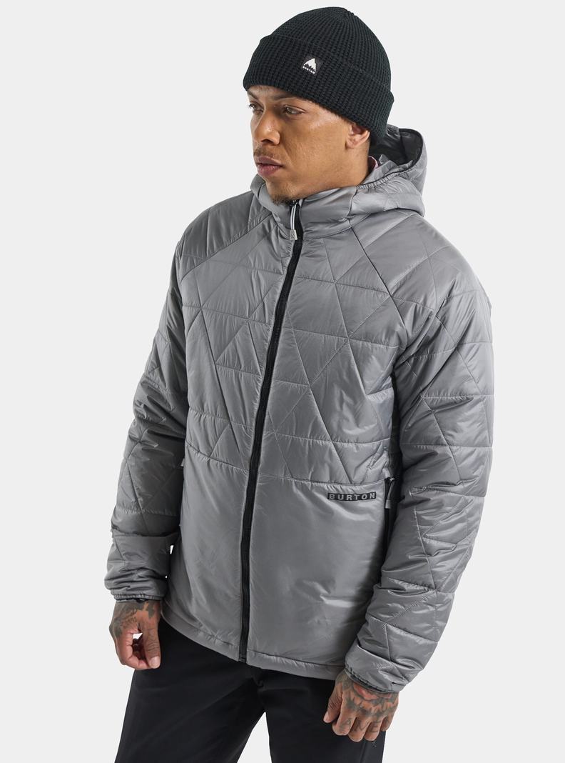 Veste Snowboard Burton Versatile Heat Encapuchonné Synthétique Insulated  Grise Homme | KFH-8803121