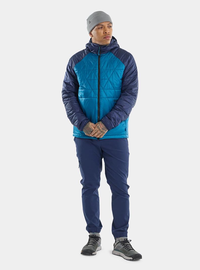 Veste Snowboard Burton Versatile Heat Encapuchonné Synthétique Insulated  Bleu Homme | PNB-5061487