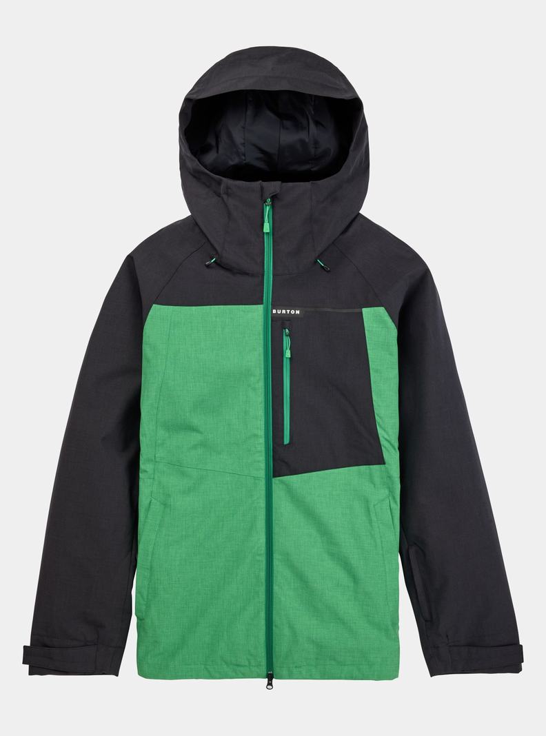 Veste Snowboard Burton Lodgepole 2L  Noir Vert Homme | MET-5784722