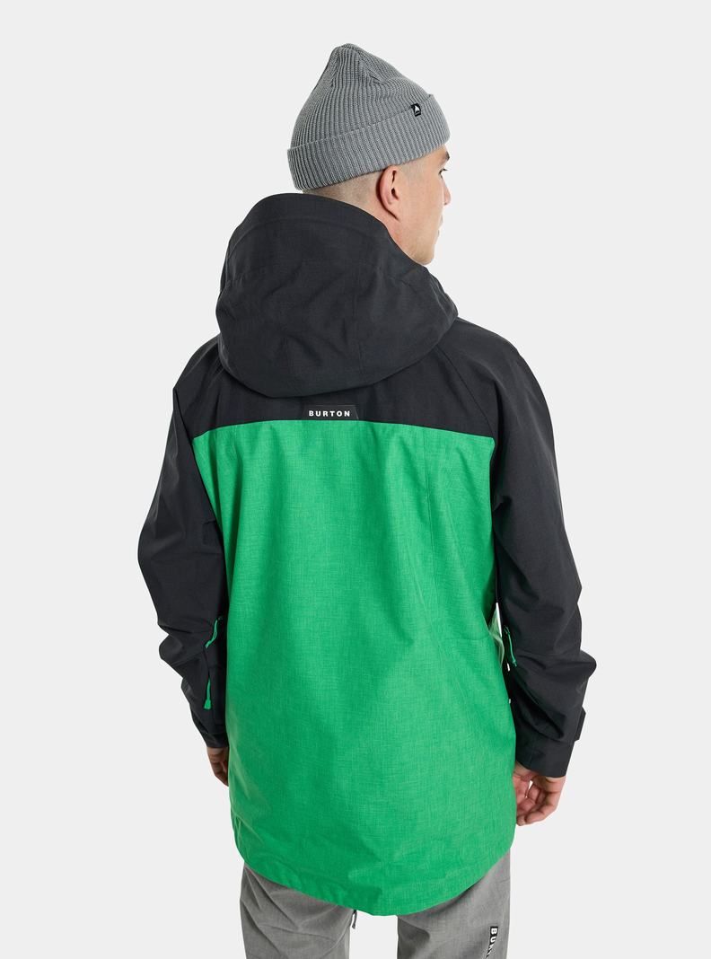 Veste Snowboard Burton Lodgepole 2L  Noir Vert Homme | MET-5784722