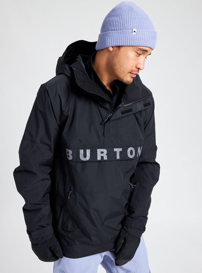 Veste Snowboard Burton Frostner 2L Anorak  Noir Homme | WGB-1840568