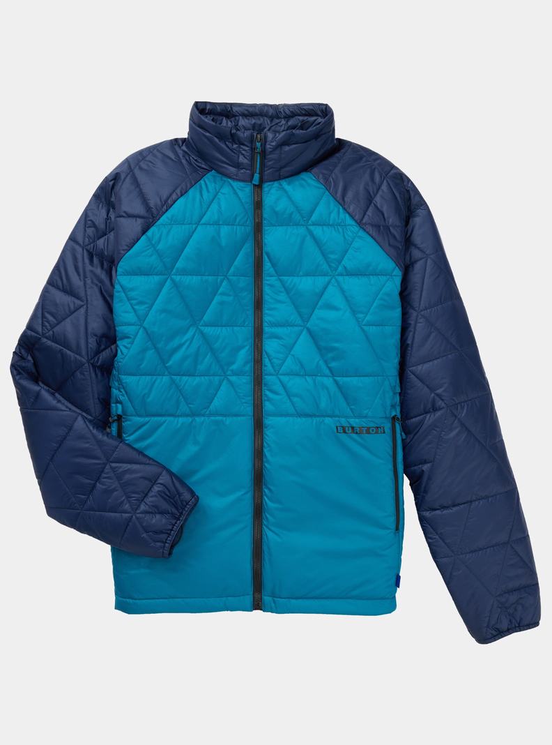 Veste Snowboard Burton Versatile Heat Synthétique Insulated  Bleu Homme | MIN-6776174