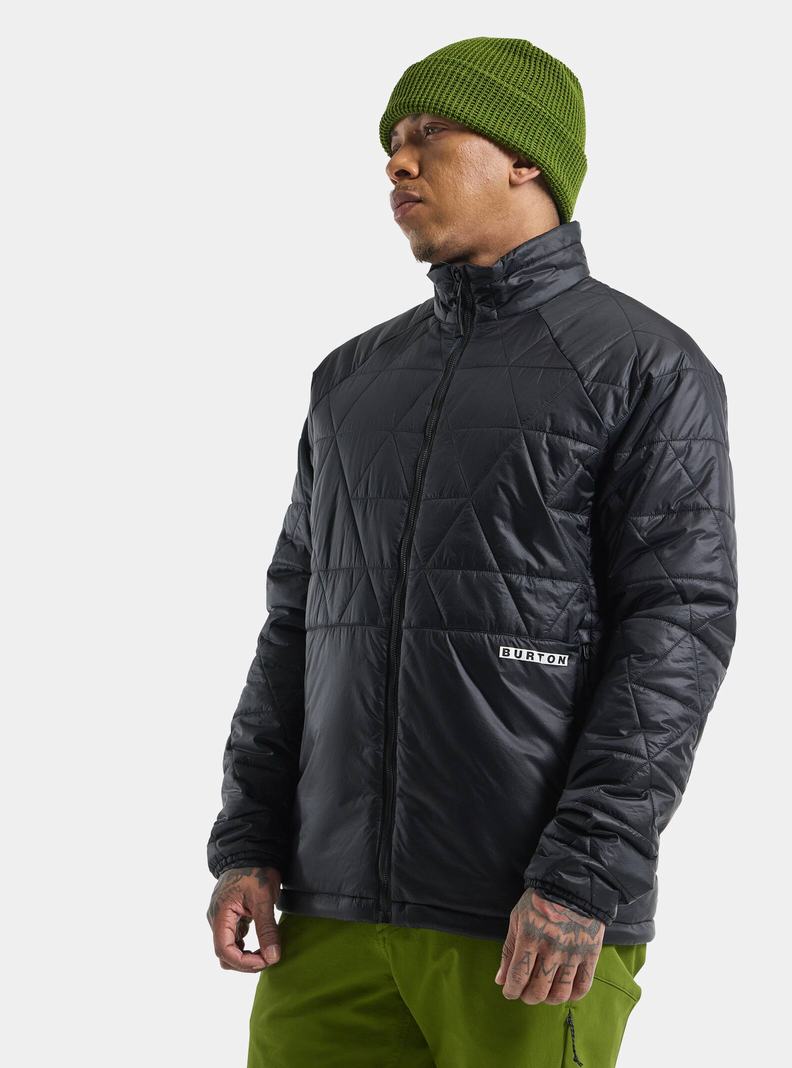 Veste Snowboard Burton Versatile Heat Synthétique Insulated  Noir Homme | UAN-6201488