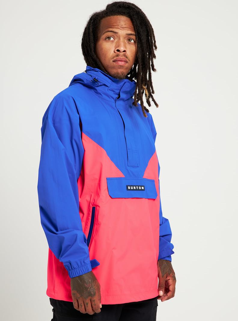 Veste Snowboard Burton Freelight  Bleu Rose Homme | RVF-6266898