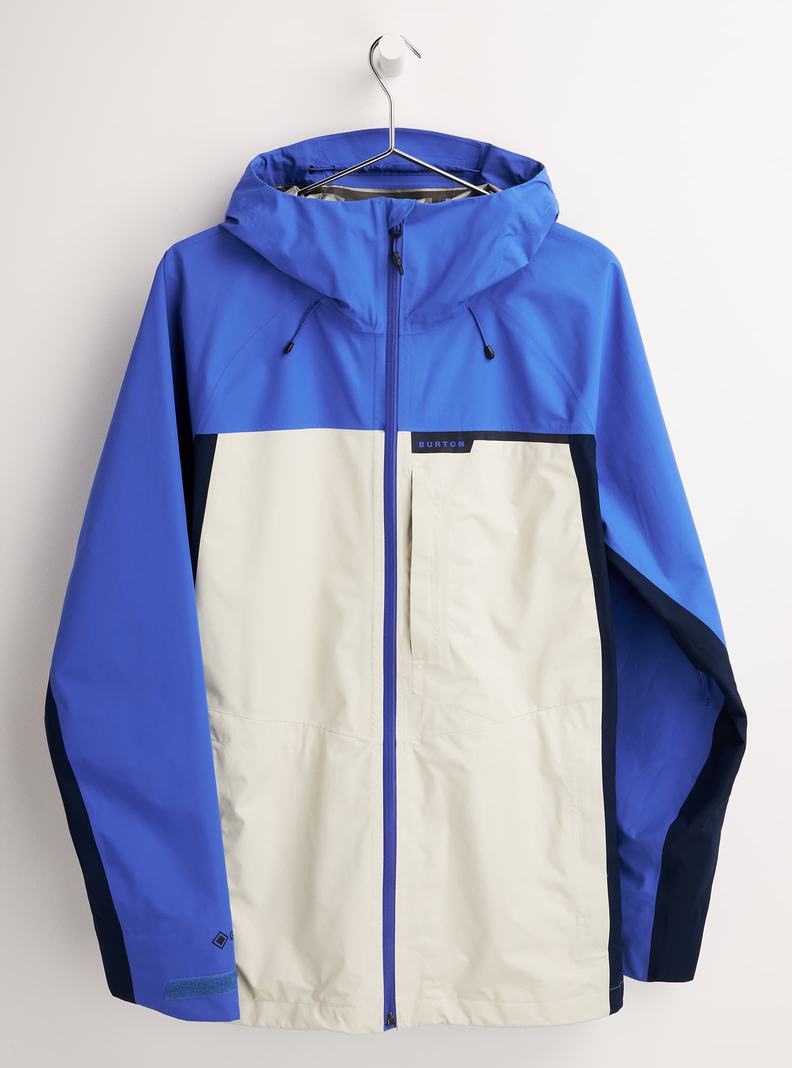 Veste Snowboard Burton Veridry GORE-TEX 2L Rain  Bleu Argent Vert Homme | YYC-9388192