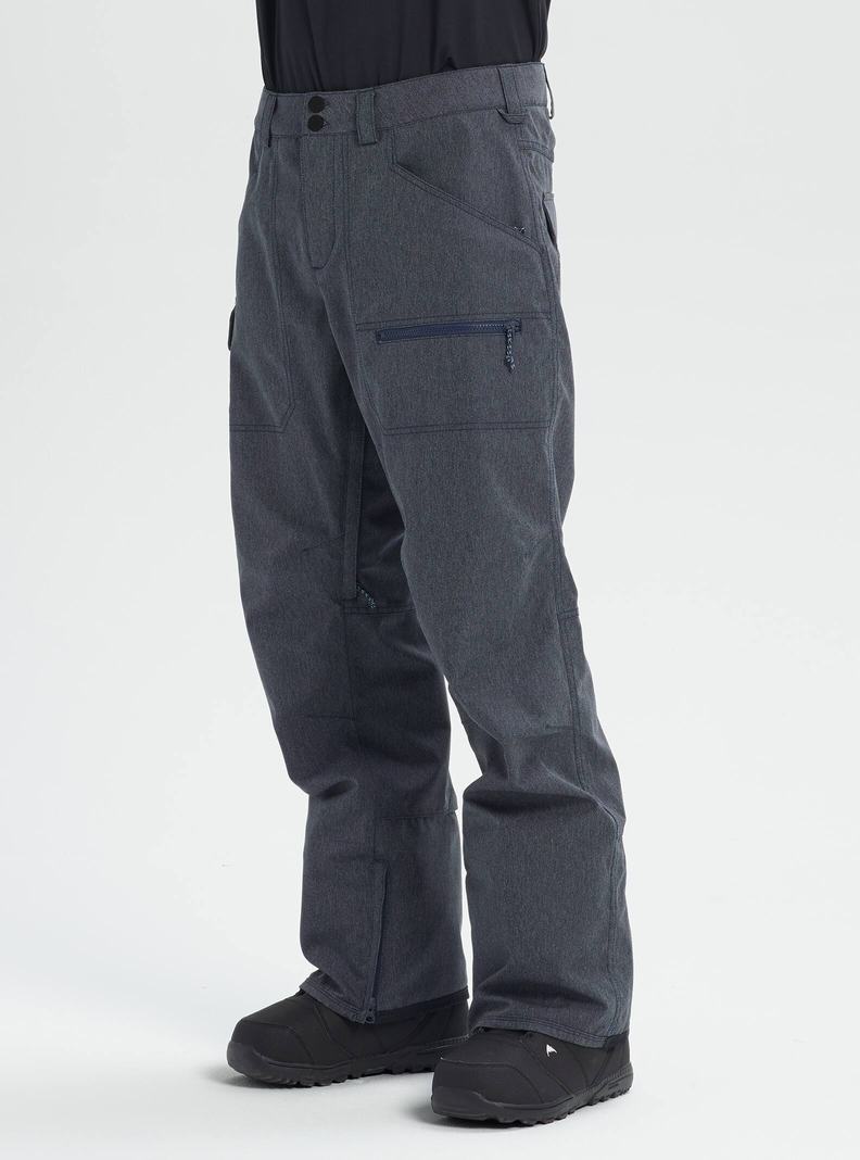 Pantalon Snowboard Burton Covert Insulated  Grise Homme | HFH-7489142