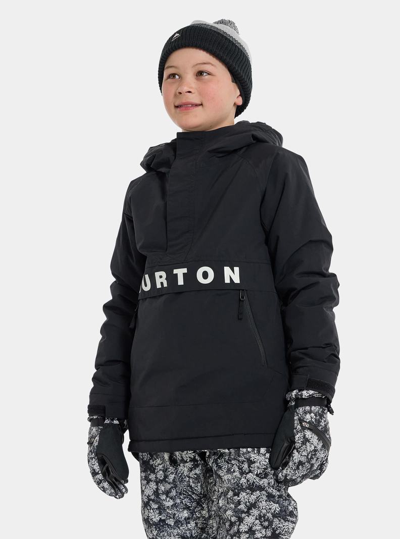 Veste Snowboard Burton Frostner 2L Anorak  Noir Enfant | YHP-8777057