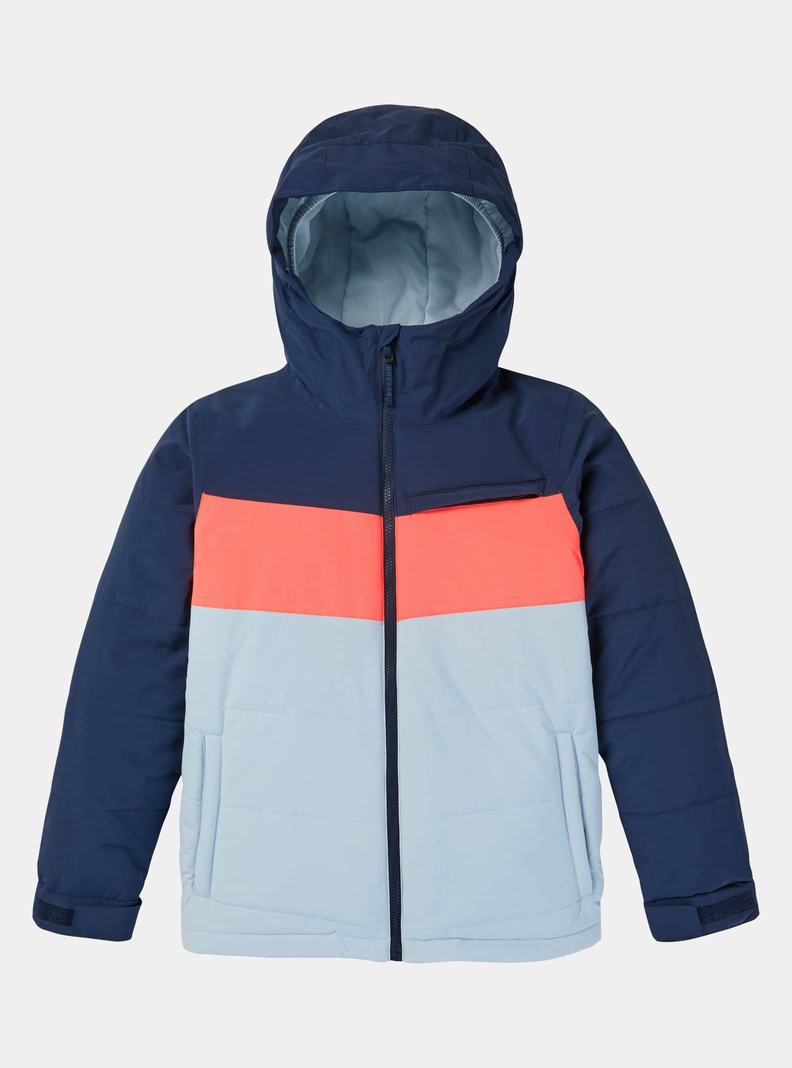 Veste Snowboard Burton Ropedrop  Bleu Orange Enfant | BGW-4281332