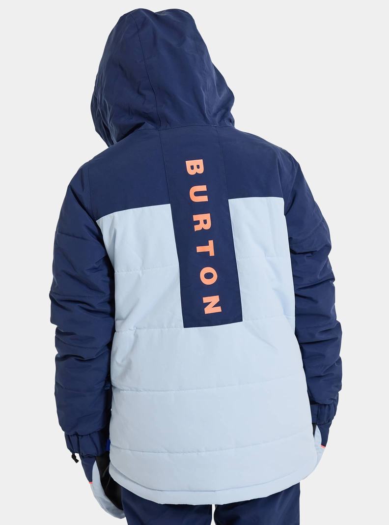 Veste Snowboard Burton Ropedrop  Bleu Orange Enfant | BGW-4281332