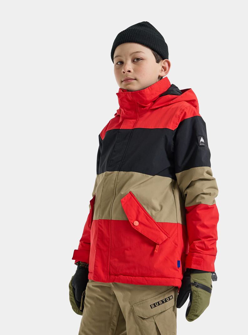 Veste Snowboard Burton Symbol  Rose Noir Enfant | ROZ-5241722