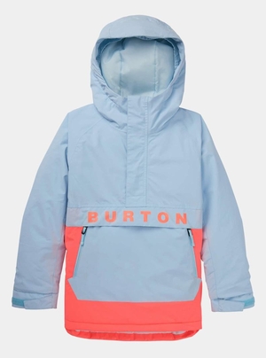 Veste Snowboard Burton Frostner 2L Anorak  Bleu Orange Enfant | YQD-5218383