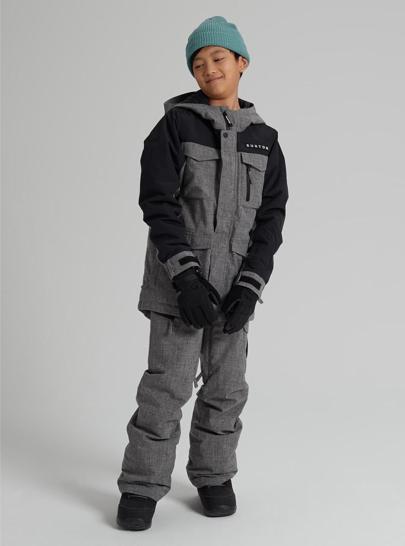 Veste Snowboard Burton Covert 2L  Grise Noir Enfant | BCE-3729310