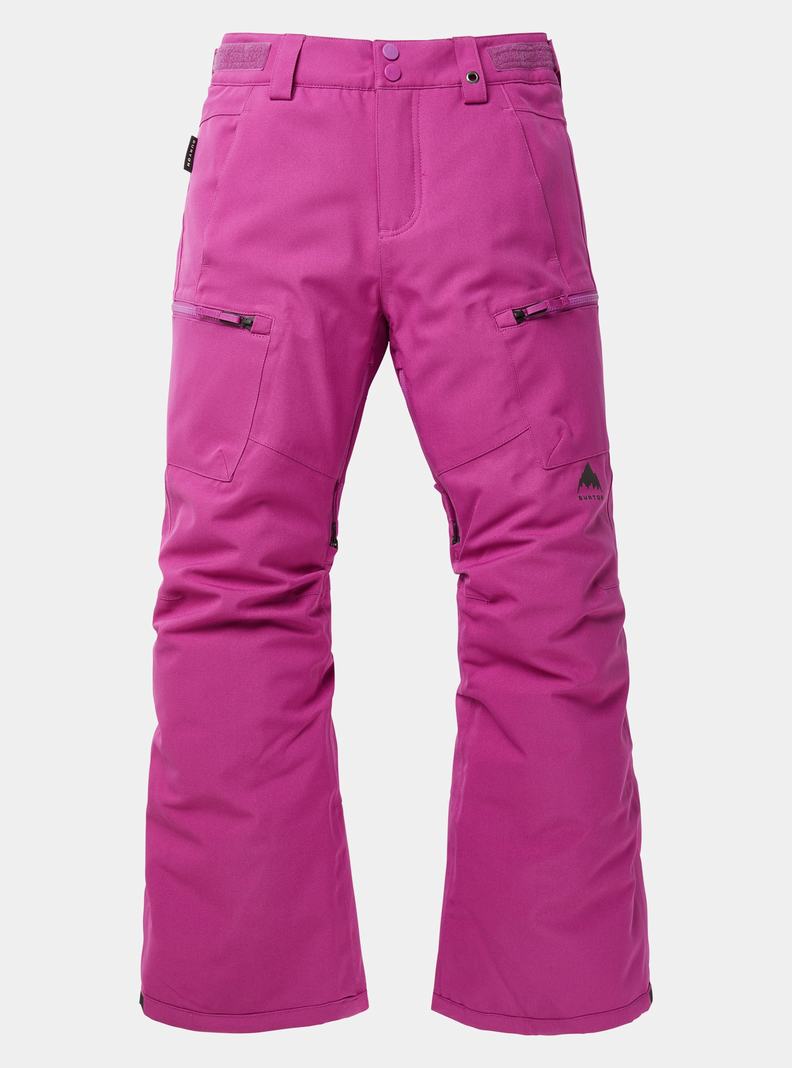 Pantalon Snowboard Burton Elite 2L Cargo  Violette Enfant | EUP-5650093