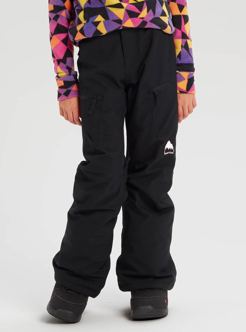 Pantalon Snowboard Burton Elite 2L Cargo  Noir Enfant | VOR-1430509