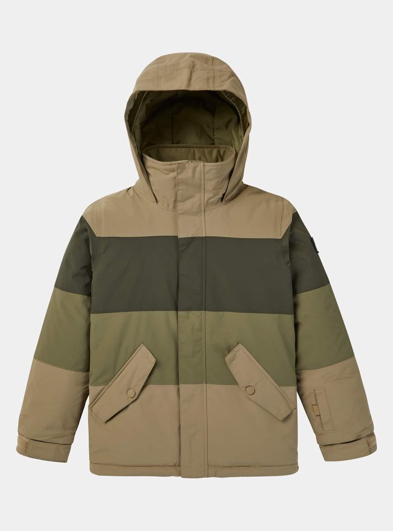 Veste Snowboard Burton Symbol  Vert Olive Enfant | BNA-3487808