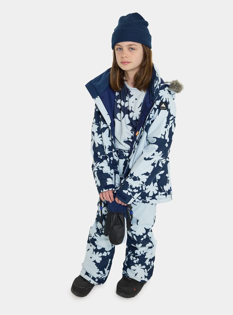 Veste Snowboard Burton Bennett  Bleu Marron Enfant | XXD-6536241