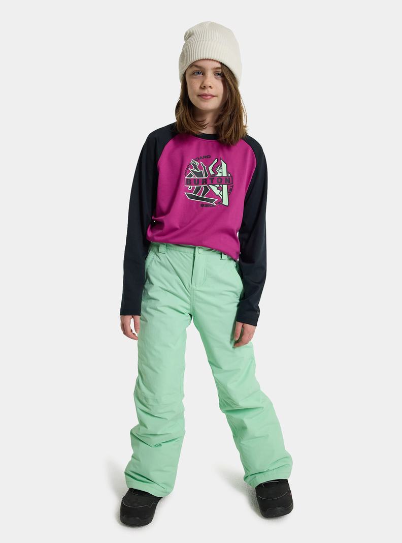 Pantalon Snowboard Burton Sweetart 2L  Vert Enfant | CWY-0715510