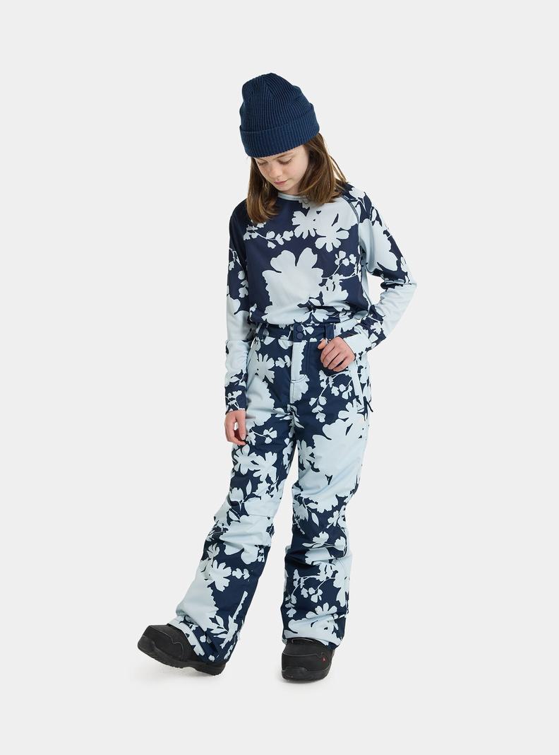 Pantalon Snowboard Burton Sweetart 2L  Bleu Marron Enfant | UPH-2520560