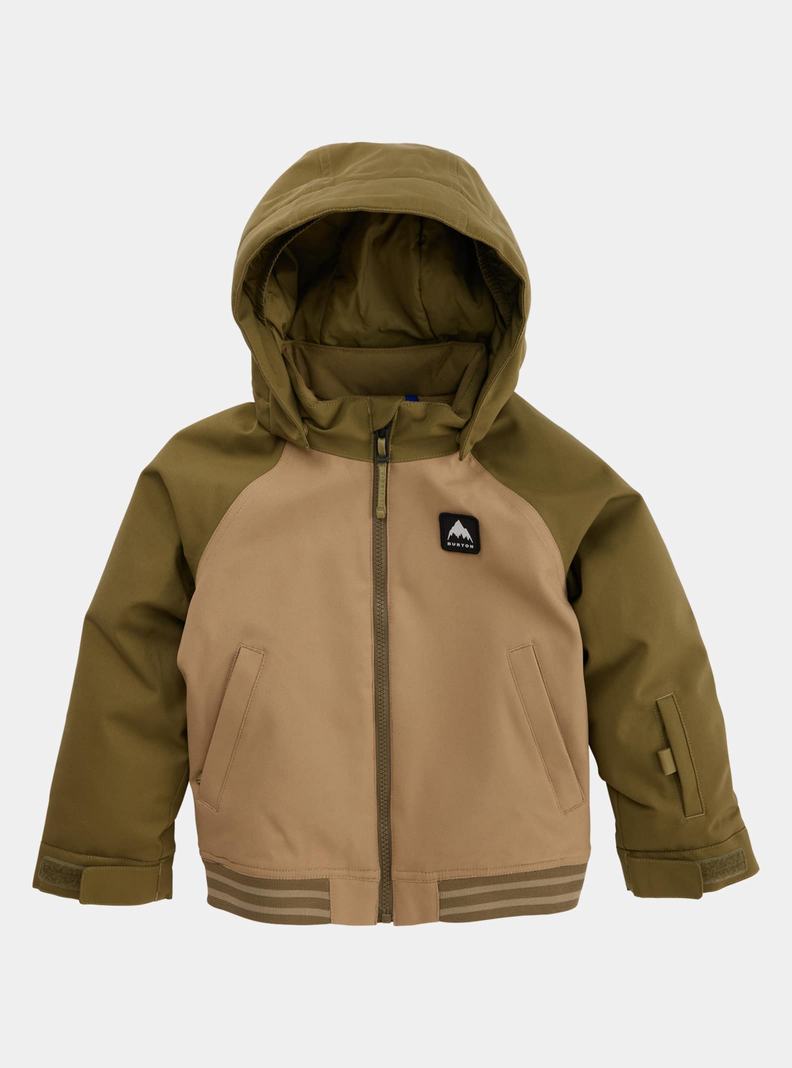 Veste Snowboard Burton 2L Bomber  Vert Olive Enfant | ELX-3537218