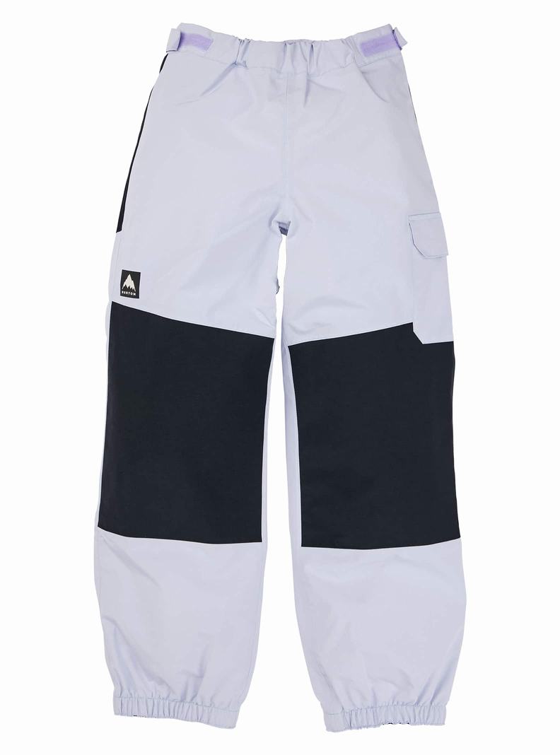 Pantalon Snowboard Burton Veridry 2.5L Rain  Blanche Noir Enfant | GYB-4404525