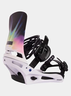 Fixation Snowboard Burton Cartel Re:Flex  Blanche Noir Homme | IFK-2263332