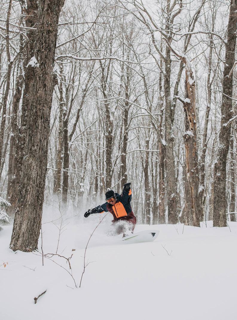 Snowboards Burton Family Tree Resonator Pow Surfing   Homme | RQZ-3586699