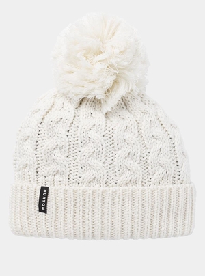 Bonnet Burton Zippy Fleece-Doublée  Blanche Femme | YKQ-2468963