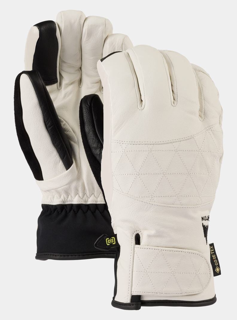 Gants Burton GORE-TEX Cuir Gondy  Blanche Femme | ASX-9155343