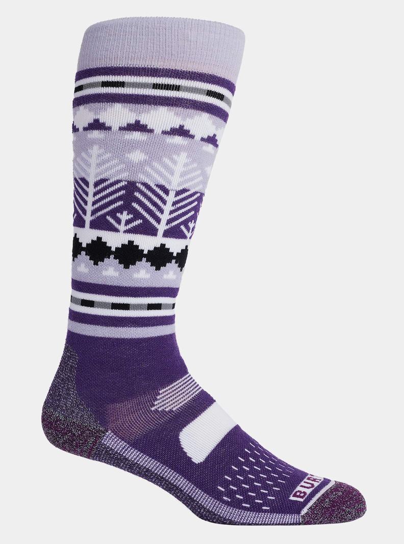 Chaussettes Burton Performance Midweight  Violette Femme | UPF-1421164