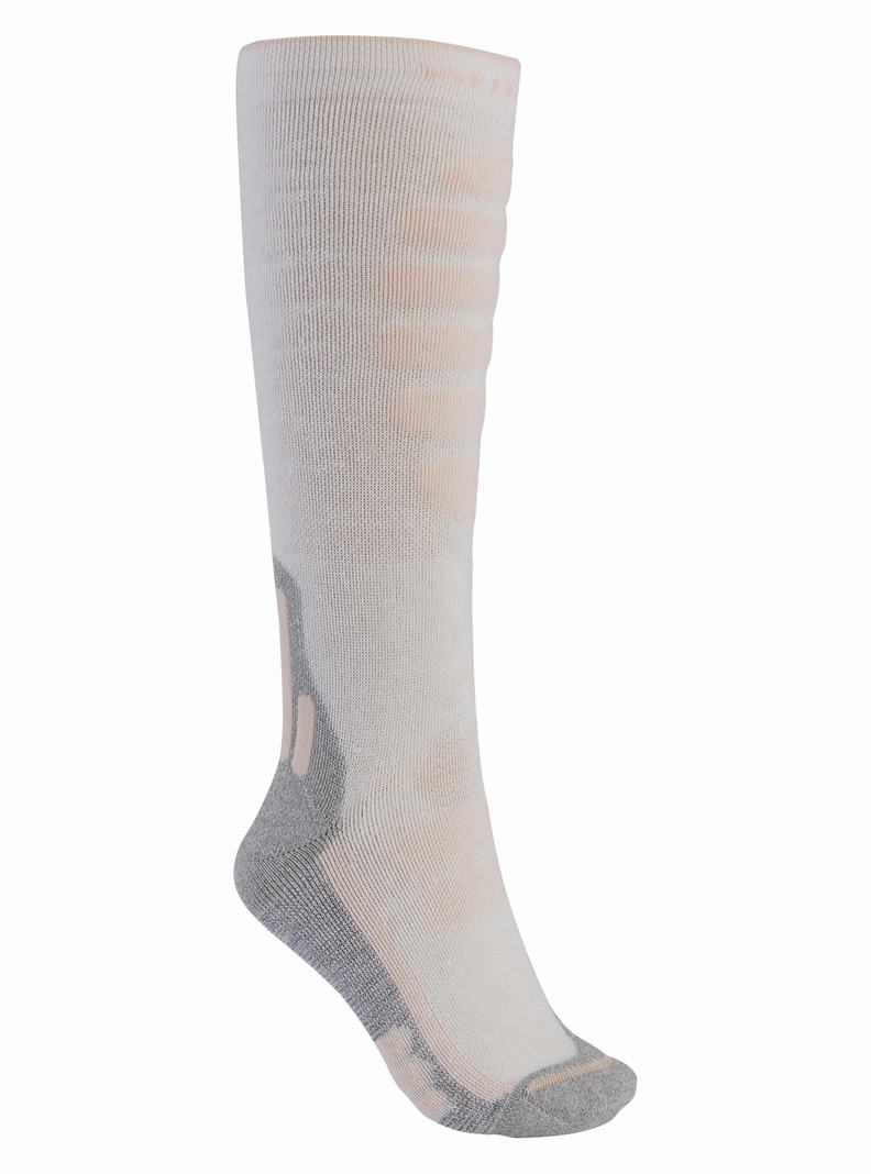 Chaussettes Burton Performance + Midweight  Blanche Femme | VZF-7517010