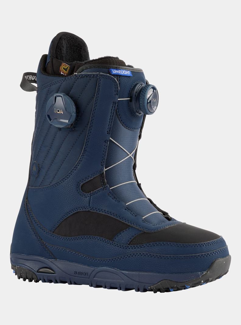 Boots Snowboard Burton Limelight BOA  Bleu Marine Femme | MXL-8481044